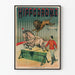 Vintage-Poster Hippodrom: Pferd, Löwe und Dompteur