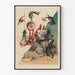 Poster Zirkus Hippodrom mit japanischen Akrobaten, Clowns und Raubtierdompteur
