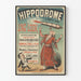 Altes Poster vom Hippodrom am Pont de l'Alma - Ling-Look 1883