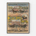 Vintage-Poster Hippodrom von Levallois - Galopprennen