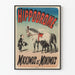 Vintage-Poster Hippodrom Maximus und Minimus