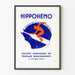 Hippohémo-Poster - Wissenschaftliche Vintage-Wanddekoration