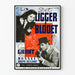 Vintage-Poster Klassischer Detektiv - Retro-Wanddekoration
