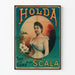 Vintage-Poster Holda Jeden Abend in der Scala