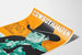 Vintage-Westen-Poster Cowboyhjälten Hollywood Round-up