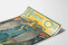 Vintage-Poster Hope On mit Engel und Licht