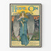 Vintage-Poster Hope On mit Engel und Licht