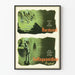 Vintage-Werbeplakat Hordenol und Sulfaguanidin