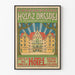 Vintage-Poster Hospiz Dresden – Ikonische Hotel-Wanddekoration