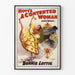 Vintage-Poster Hoyt's A Contented Woman - Retro-Wanddekoration Poster