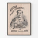 Vintage-Poster mit Austern aus aller Welt – Genussvolle Wanddekoration