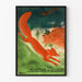 Vintage-Jagdposter aus der UdSSR – Retro-Wanddekoration