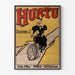 Vintage-Poster Hurty Diligeon & Cie Paris mit Fahrrad