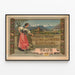 Vintage-Poster Ausstellung Industrie und Handwerk des Berner Oberlandes in Thun 1899 — gerahmtes Bild an der Wand
