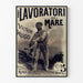 Vintage-Poster I Lavoratori del Mare von Victor Hugo