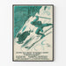 Vintage-Poster zum Internationalen Skitag 1910 in Zakopane