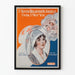 Vintage-Poster „Ich glaubte nie an Engel, bis ich dich traf“