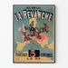 Vintage-Poster „Hier liest man La Revanche“ – Historische Wanddekoration