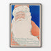 Vintage-Poster Santa Claus Wanddekoration Weihnachten