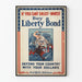 Vintage-Poster Einladung zum Kauf eines Liberty-Bonds für die Landesverteidigung