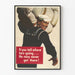 Vintage-Poster des Soldaten der US-Marine – Retro-Wanddekoration