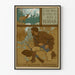 Vintage-Kodak-Poster Jäger und Natur