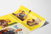 Vintage-Poster Motivation Arbeit und Sparen Krieg