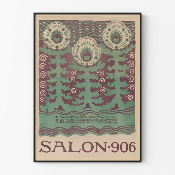 Wanddekoration Poster Wohnzimmer 906 - Vintage polnische Kunst