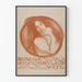 Ausstellungsposter Polnischer Kunst - Vintage-Frauenporträt