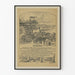 Vintage-Poster „Il faut Produire“ – Fabrik- und Transportillustration