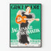Vintage-Poster „Jag Älskar Romantik“ – Wanddekoration im Retro-Kino-Stil