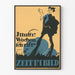 Vintage-Poster Zeit im Bild für Wanddekoration