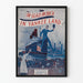 Vintage-Poster 'I'm Glad I'm Back in Yankee Land' – Retro-Amerikanische Wanddekoration