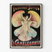 Vintage-Poster Riesenerfolg La Caméléonnia für Wanddekoration