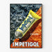 Vintage-Poster Impétigol Tube Pommade Iode Cuivre