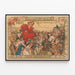 Vintage-Poster Druckerei Camis Quai Jemmapes 172 — gerahmtes Bild an der Wand