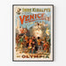 Vintage-Ballett-Poster Venedig Die Braut des Meeres im Olympia