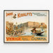 Vintage-Poster Imre Kiralfy’s Venice The Bride of the Sea bei Olympia — gerahmtes Bild an der Wand