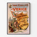 Vintage-Poster Romantische Oper Venezia Olympia