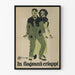 Vintage-Poster In flagranti ertappt – Originelle Wanddekoration