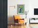 Vintage-Poster Wanddekoration In Hampton Roads