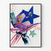 Poster Kunst Performance USA - Moderne und Dynamische Wanddekoration