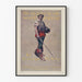Vintage-Poster In Search of Mademoiselle - Historische Wanddekoration