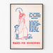 Plakat Löhne für Hausarbeit - Vintage-Frauenrechts-Poster