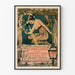Vintage-Poster Incandescence par le Gaz Système Auer