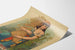Vintage-Poster zur Indiana-Staatsmesse 1886