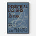 Industrielle Design-Poster von Joe Funk