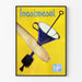Vintage-Poster Inosimesol für Wanddekoration im Atelier und in der Küche
