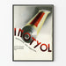 Vintage-Poster INOTYOL Wanddekoration Retro-Design