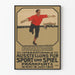 Vintage-Poster Internationale Sport- und Spielausstellung 1910